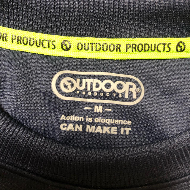 OUTDOOR PRODUCTS(アウトドアプロダクツ)のアウトドア トレーナー ネイビー サイズM 新品 迷彩 メンズのトップス(スウェット)の商品写真