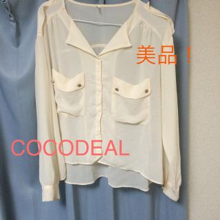 ココディール(COCO DEAL)の美品！(シャツ/ブラウス(長袖/七分))