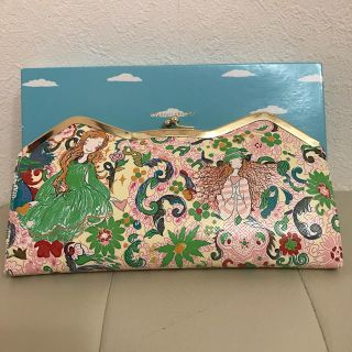 ツモリチサト(TSUMORI CHISATO)のツモリチサト  猫がま口 長財布(財布)