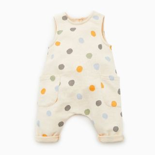 ザラキッズ(ZARA KIDS)のZARAbaby♡ドットジャンプスーツ♡(ロンパース)