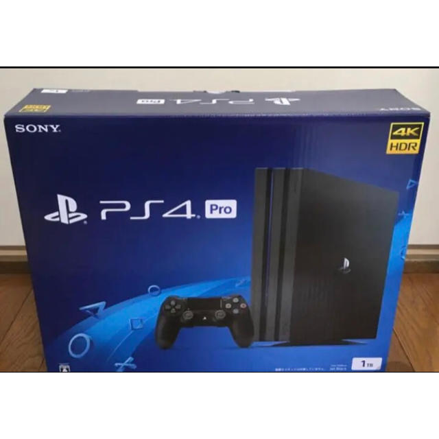 PS4 PRO 1TB ジェットブラック 美品 7200