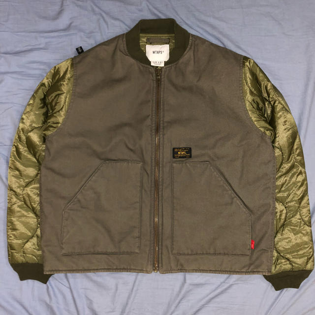 WTAPS 17AW MC JACKET COTTON DUCK SIZE 1