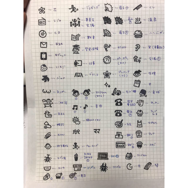 消しゴムはんこ♡スケジュールはんこ② 消しゴムはんこ♡スケジュールはんこ②