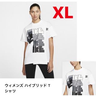 ナイキ(NIKE)の『込』最安値 nike sacai ハイブリッドTシャツ XL(Tシャツ(半袖/袖なし))