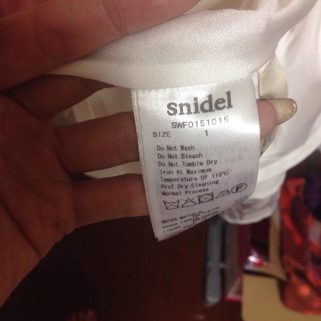 SNIDEL(スナイデル)のスナイデルワンピ レディースのワンピース(ミニワンピース)の商品写真