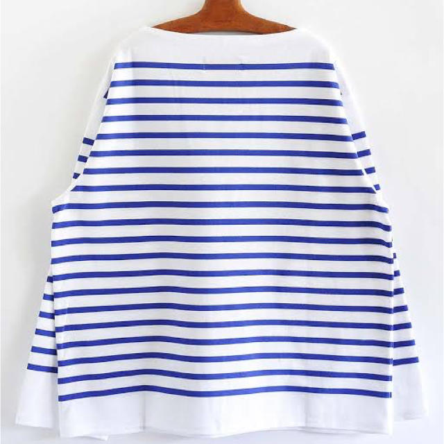 COMOLI(コモリ)の19AW OUTIL TRICOT AAST [WHITE / BLUE] メンズのトップス(Tシャツ/カットソー(七分/長袖))の商品写真