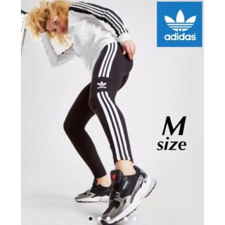 アディダス(adidas)のアディダスオリジナルス レギンス トレフォイル 3 ストラップ M(レギンス/スパッツ)