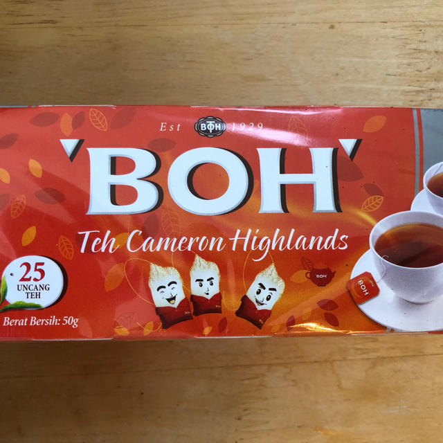 BOH(ボー)のBOH tea マレーシア産紅茶 25ティーバッグ 食品/飲料/酒の飲料(茶)の商品写真