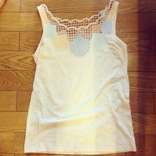 ドットアンドストライプスチャイルドウーマン(Dot&Stripes CHILDWOMAN)のシェルタンク(Tシャツ(半袖/袖なし))