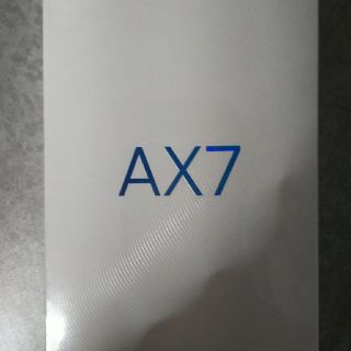 アンドロイド(ANDROID)のoppo ax7 SIMフリー(スマートフォン本体)