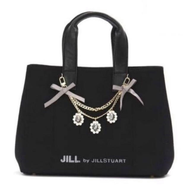 JILL by JILLSTUART(ジルバイジルスチュアート)のジルバイジルスチュアートジュエルリボントートバック レディースのバッグ(トートバッグ)の商品写真