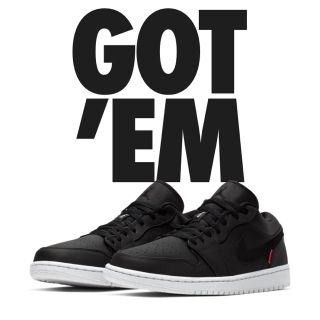 ナイキ(NIKE)のnike air jordan 1 low psg 29cm(スニーカー)