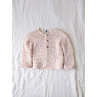 プチバトー(PETIT BATEAU)の18m プチバトー カーディガン(カーディガン/ボレロ)