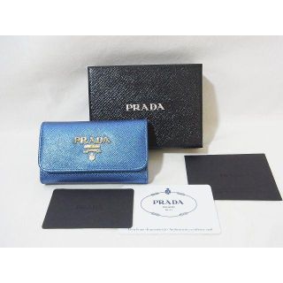 プラダ(PRADA)のプラダ ６連キーケース 1PG222 QWA CSQ デニム(キーケース)