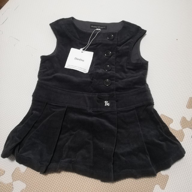 BeBe(ベベ)のBebe  ワンピース　80 秋冬物 キッズ/ベビー/マタニティのベビー服(~85cm)(ワンピース)の商品写真