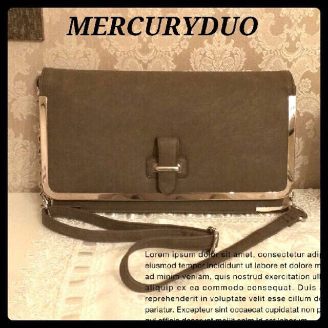 MERCURYDUO(マーキュリーデュオ)のクラッチバッグ レディースのバッグ(クラッチバッグ)の商品写真