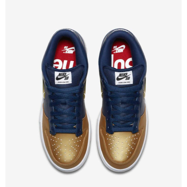 NIKE(ナイキ)のSupreme×NIKE SB DUNK LOW シュプリーム ナイキ 27.5 メンズの靴/シューズ(スニーカー)の商品写真