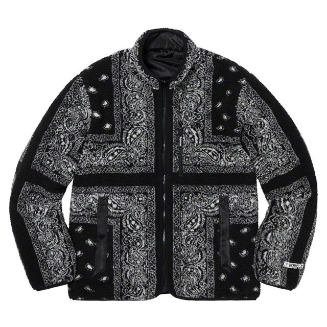 Supreme - supreme Reversible Bandana Fleece Jacket