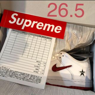 シュプリーム(Supreme)のsupreme × DUNK 26.5 シュプリーム(スニーカー)