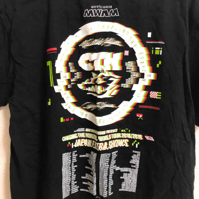 MAN WITH A MSSION 2019 ライブTシャツ