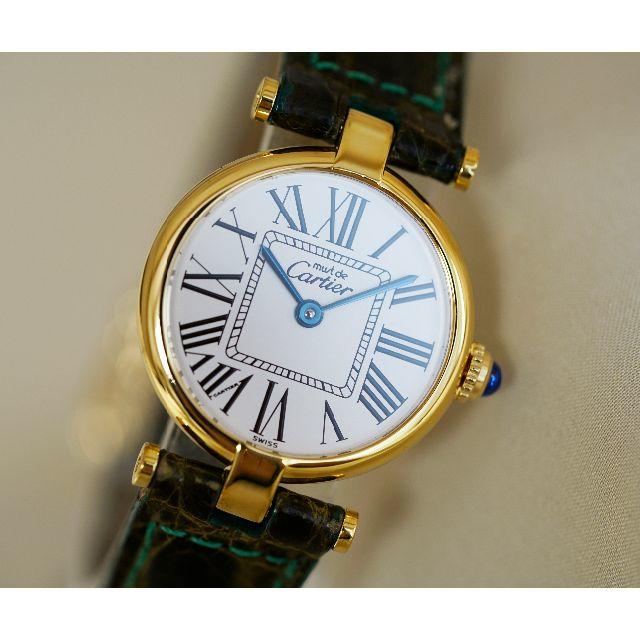 想像を超えての - Cartier 美品 Cartier SM ローマン オパラン ヴァンドーム マスト カルティエ 腕時計