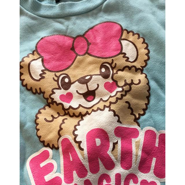 EARTHMAGIC(アースマジック)の★専用★アースマジック トレーナー 110 キッズ/ベビー/マタニティのキッズ服女の子用(90cm~)(Tシャツ/カットソー)の商品写真