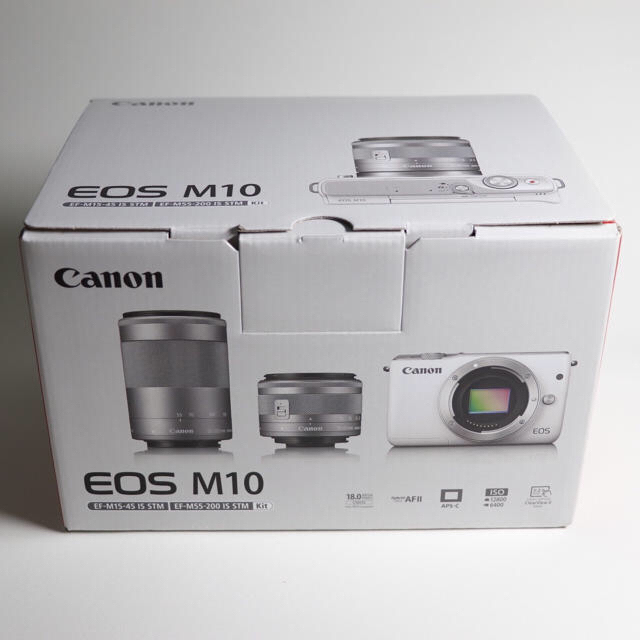 Canon(キヤノン)のCanon EOS M10 ミラーレス一眼 スマホ/家電/カメラのカメラ(ミラーレス一眼)の商品写真