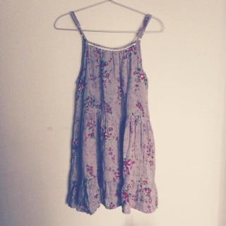 ハンジロー(HANJIRO)の♩♡HANJIROお花柄ミニワンピ(ミニワンピース)