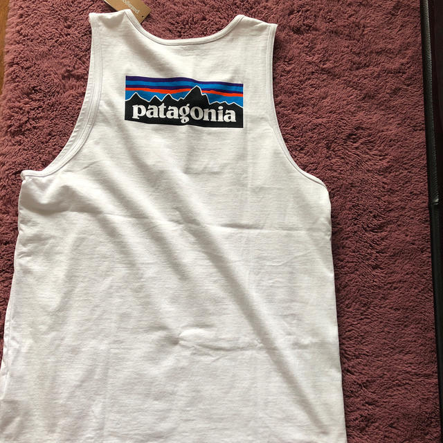 patagonia(パタゴニア)のパタゴニア★タンクトップ★白★サイズM レディースのトップス(タンクトップ)の商品写真