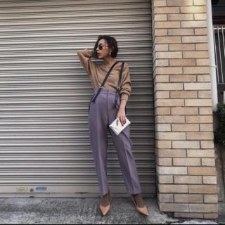 アメリヴィンテージ(Ameri VINTAGE)のAmeri VINTAGE LEATHER SUSPENDER PANTS(オールインワン)