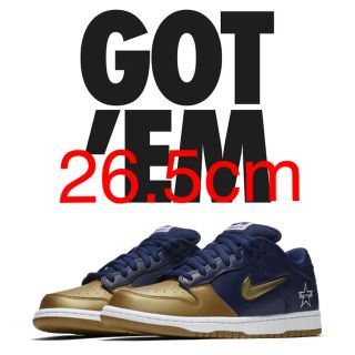 ナイキ(NIKE)のNIKE Supreme SB dunk low 27.5(スニーカー)