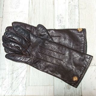 コーチ(COACH)の中古品【COACH】レザー(羊革)レディース手袋🧤(手袋)