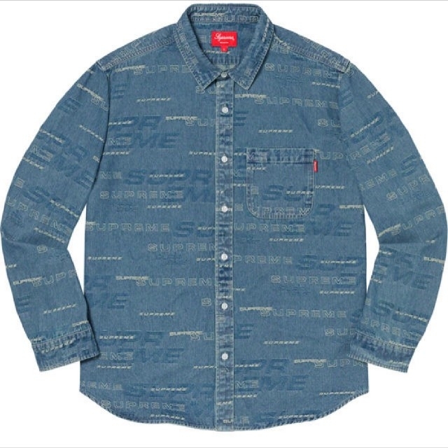 Supreme Dimensions Logo Denim Shirt