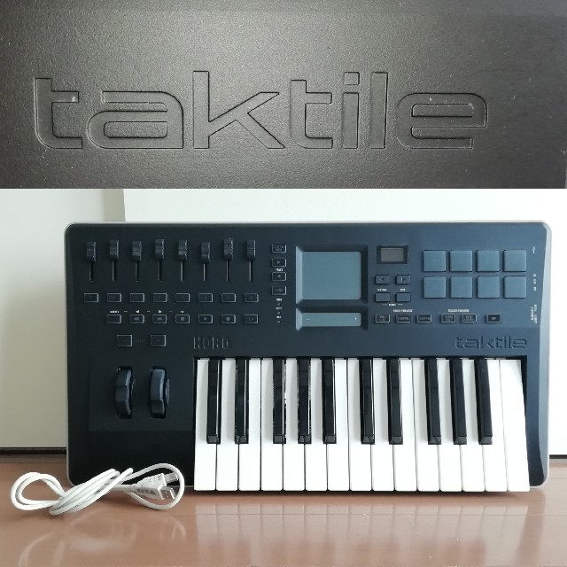 KORG(コルグ)のKORG taktile-25 コルグ タクタイル 楽器のDTM/DAW(MIDIコントローラー)の商品写真