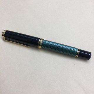 ペリカン(Pelikan)の未使用品 ペリカン スーべレーン M1000 緑縞 (ペン/マーカー)