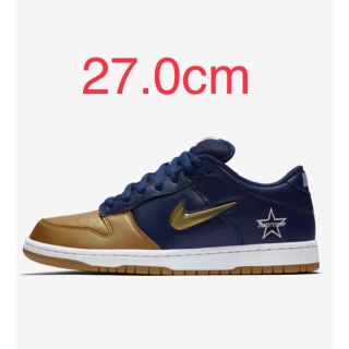 ナイキ(NIKE)のSNKRS購入 NIKE supreme SB DUNK LOW 27cm(スニーカー)