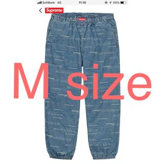 シュプリーム(Supreme)のsupreme denim logo skate pant(ワークパンツ/カーゴパンツ)