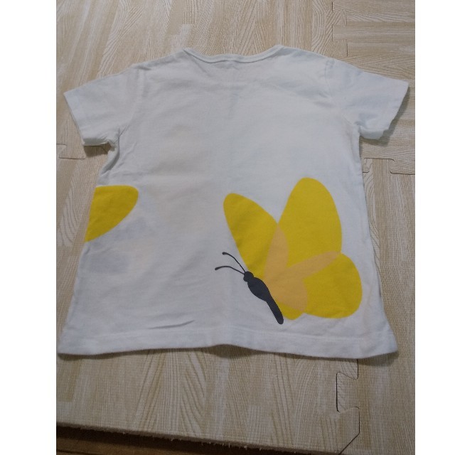 MUJI (無印良品)(ムジルシリョウヒン)の無印良品  動物Tシャツ  110 キッズ/ベビー/マタニティのキッズ服女の子用(90cm~)(Tシャツ/カットソー)の商品写真