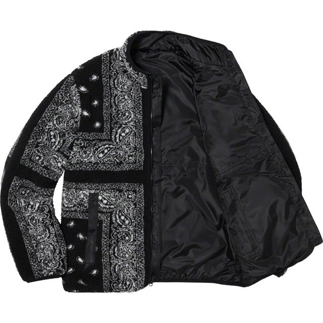 Reversible Bandana Fleece Jacket 1