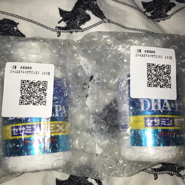 スピード発送☆届きたて☆120粒×3袋 サントリーdha\u0026epa+セサミンex