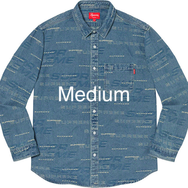 Supreme Dimensions Logo Denim Shirt