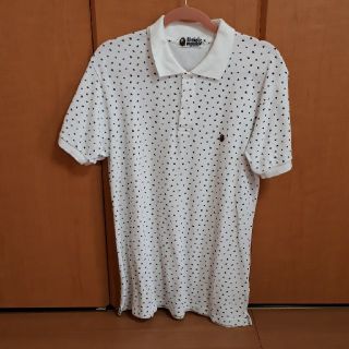 アベイシングエイプ(A BATHING APE)のa bathing ape BAPE エイプ　ベイプ　半袖　ポロシャツ(Tシャツ/カットソー(半袖/袖なし))