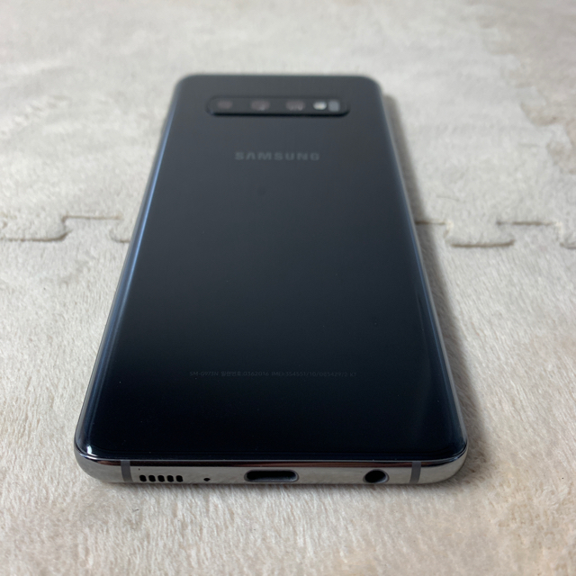 Galaxy - SIMフリー Galaxy S10+ 128GB ブラック SM-G975の通販 by あんちゃん's shop