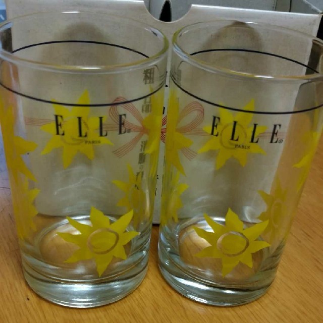 ELLE(エル)のペアグラス インテリア/住まい/日用品のキッチン/食器(グラス/カップ)の商品写真