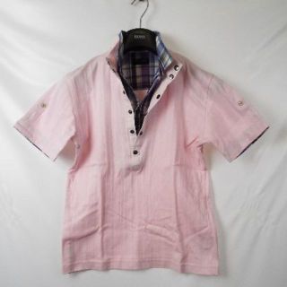 メンズビギ(MEN'S BIGI)のmマーシャル様専用 MEN’S BIGI ／2枚襟フェイクレイヤードポロ(ポロシャツ)