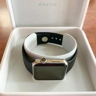 アップルウォッチ(Apple Watch)の【ありさ様専用】Apple Watch 初代 ステンレス シルバー 42mm(腕時計(デジタル))
