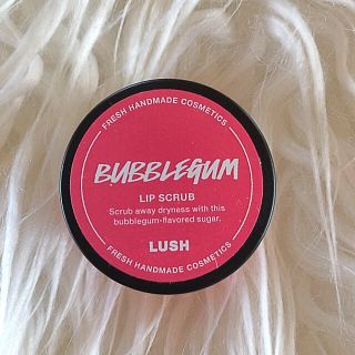 ラッシュ(LUSH)の【お値下げ】LUSH リップスクラブ バブルガム(リップケア/リップクリーム)