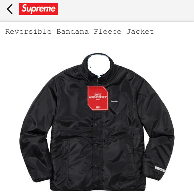 19fw  supreme フリース