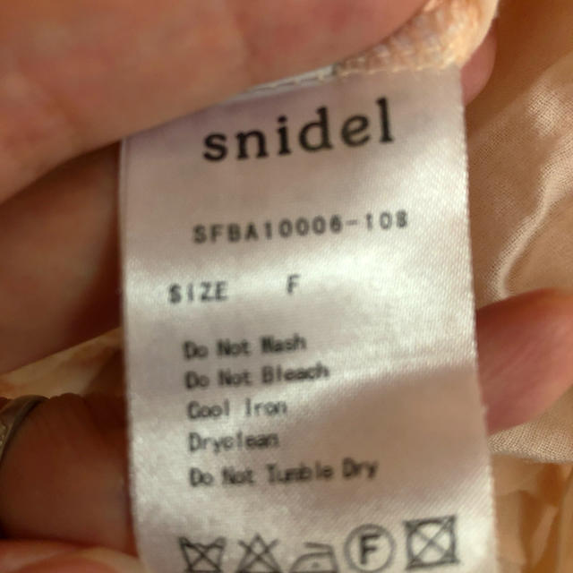 SNIDEL(スナイデル)のsnidel シフォンチュニック♡ レディースのトップス(チュニック)の商品写真