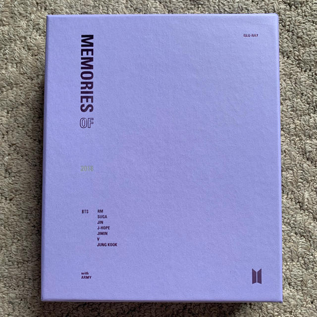 防弾少年団(BTS)(ボウダンショウネンダン)のBTS MEMORIES 2018 Blu-Ray RMorJINどちらか付き エンタメ/ホビーのDVD/ブルーレイ(アイドル)の商品写真